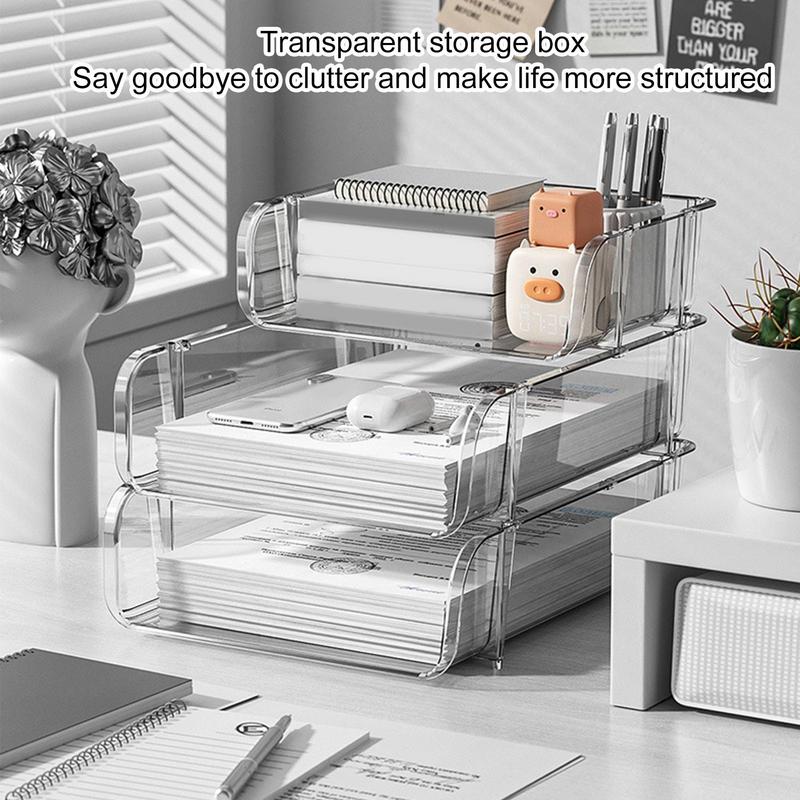 Office Desktop Organizer A4 Pa - Binder Storage Box review and price