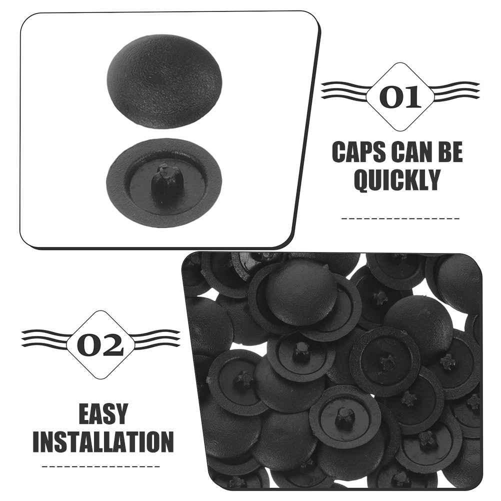 200Pcs Screw Caps Plastic Prot - Office Furniture And Fixtures review and price
