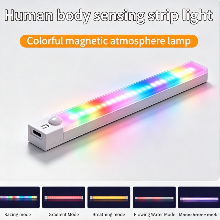 Rechargeable RGB LED Desk Ligh - Gaming Desk With Hutch review and price