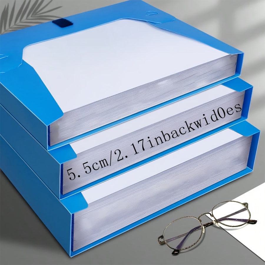 1pcs Foldable A4 File Folders, - Binder Storage Box review and price
