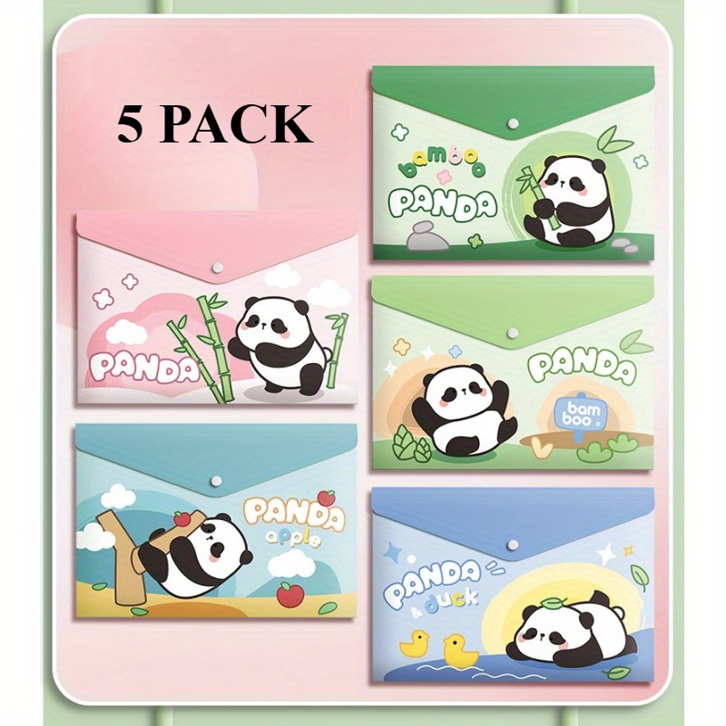 5PCS A4 File Bags, Information - Binder Storage Box review and price