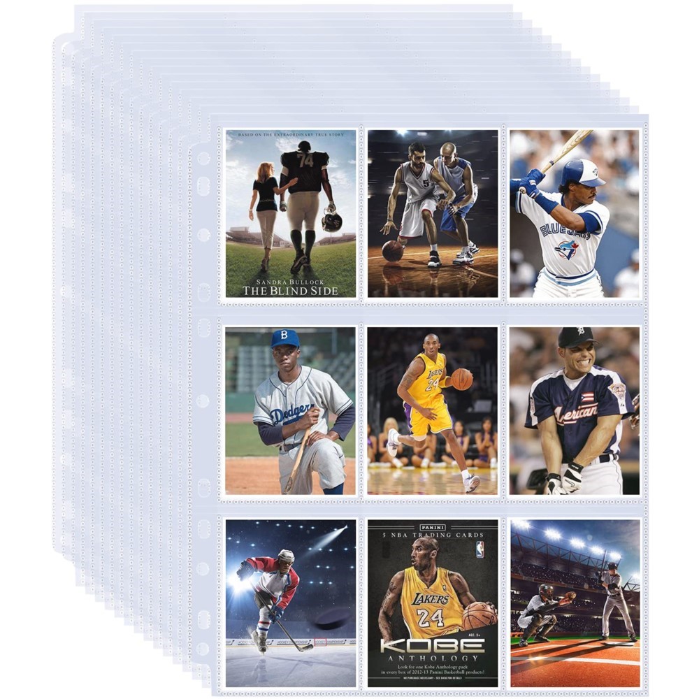 50 Sheets 9 Pocket Single Side - Binder Storage Box review and price