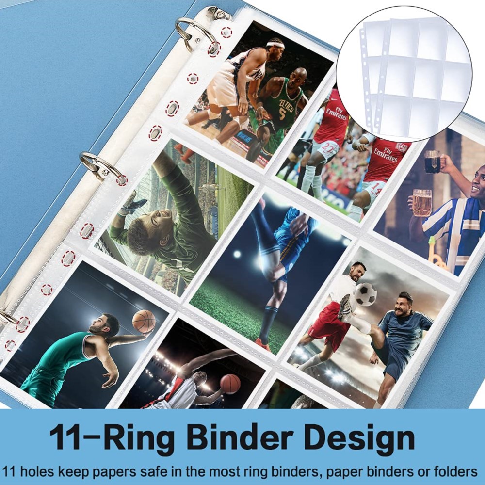 50 Sheets 9 Pocket Single Side - Binder Storage Box review and price