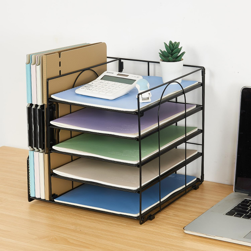 5Layer Paper File Rack Office  - Binder Storage Box review and price