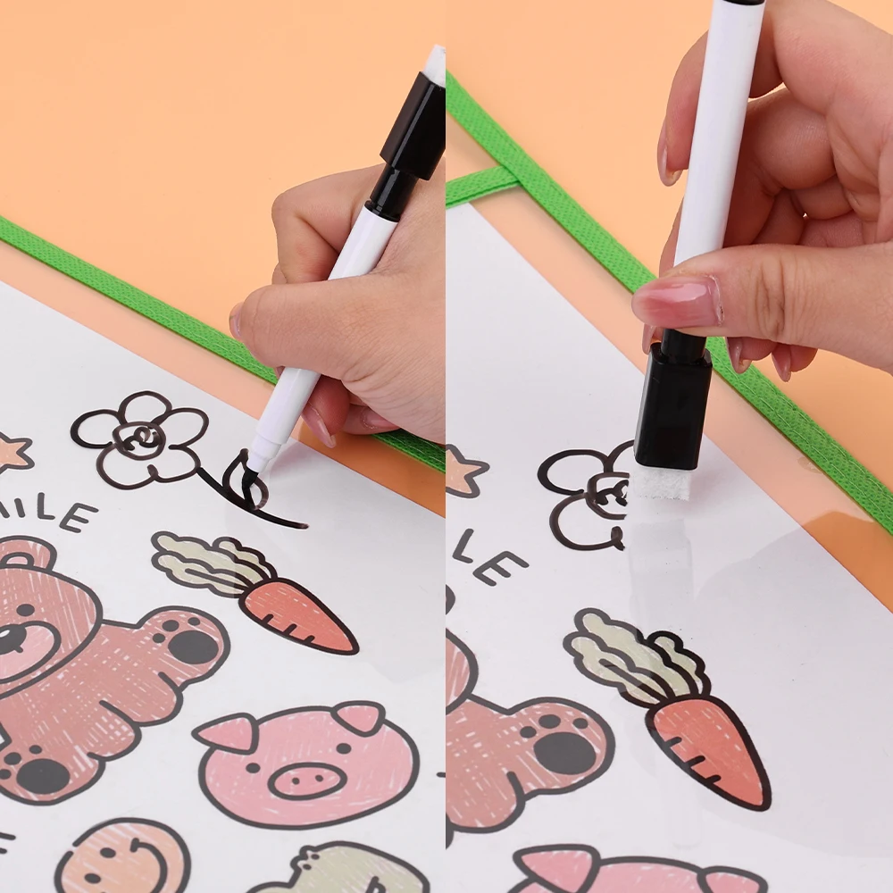 Dry Erase Pockets Reusable Fil - Binder Storage Box review and price