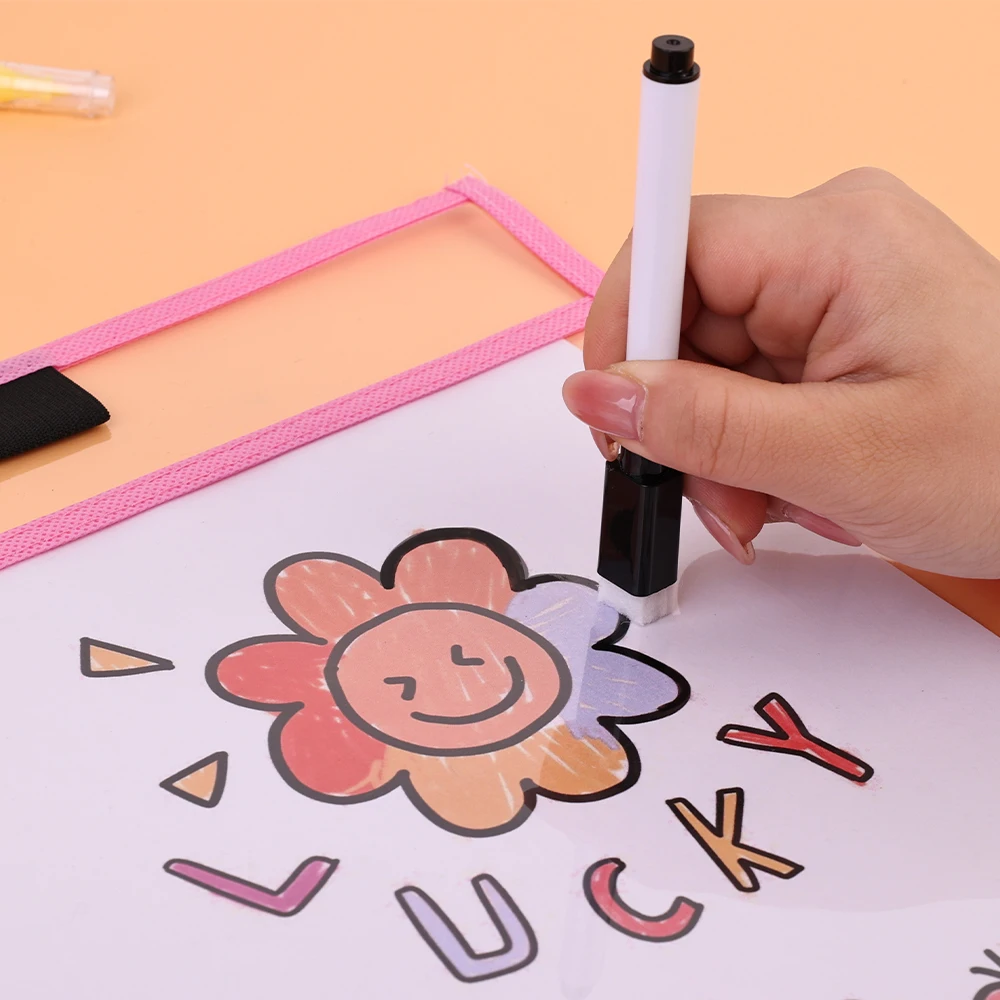 Dry Erase Pockets Reusable Fil - Binder Storage Box review and price