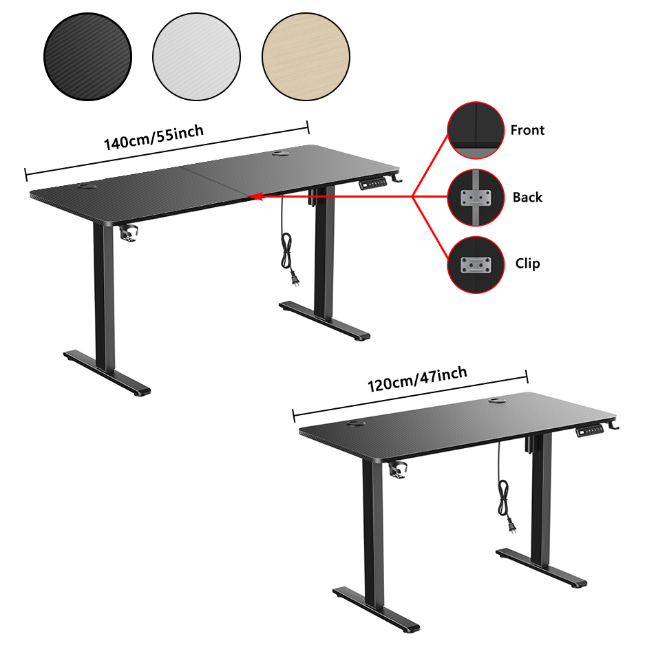 Height Adjustable Desk Motion  - Gaming Desk With Hutch review and price