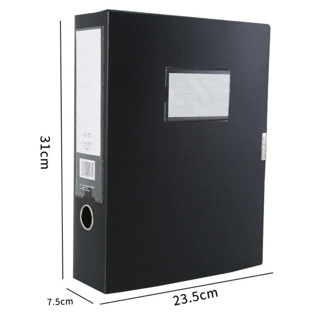 Desktop Black Blue A4 File Fol - Binder Storage Box review and price
