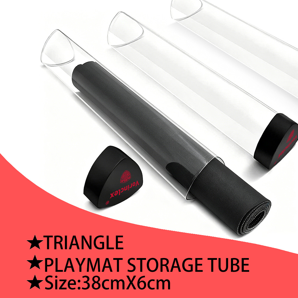 Triangle Playmat Storage Tube  - Gaming Desk With Hutch review and price