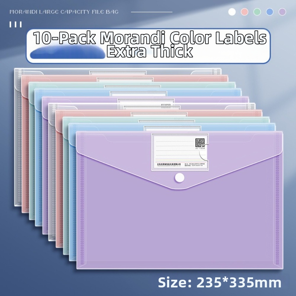 10 Pcs Clear A4 File Folders P - Binder Storage Box review and price