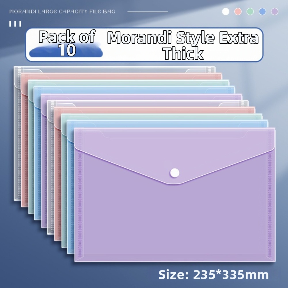 10 Pcs Clear A4 File Folders P - Binder Storage Box review and price